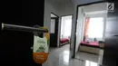 Fasilitas kamar tidur di wisma atlet Asian Games 2018, Kemayoran, Jakarta, Minggu (4/2). Pembangunan rumah susun (rusun) yang akan digunakan sebagai Wisma Atlet pada Asian Games 2018 telah dinyatakan selesai 100 persen. (Liputan6.com/Helmi Fithriansyah)