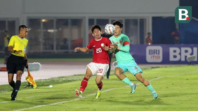 Laga Persahabatan Antara Timnas Indonesia U-20 Vs Timnas China U-20