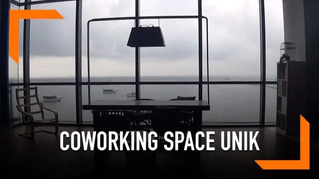 VIDEO: Keren, Coworking Space Ini Punya Pemandangan Laut