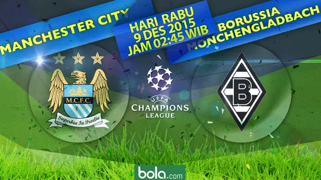 Manchester City vs Borussia Monchengladbach