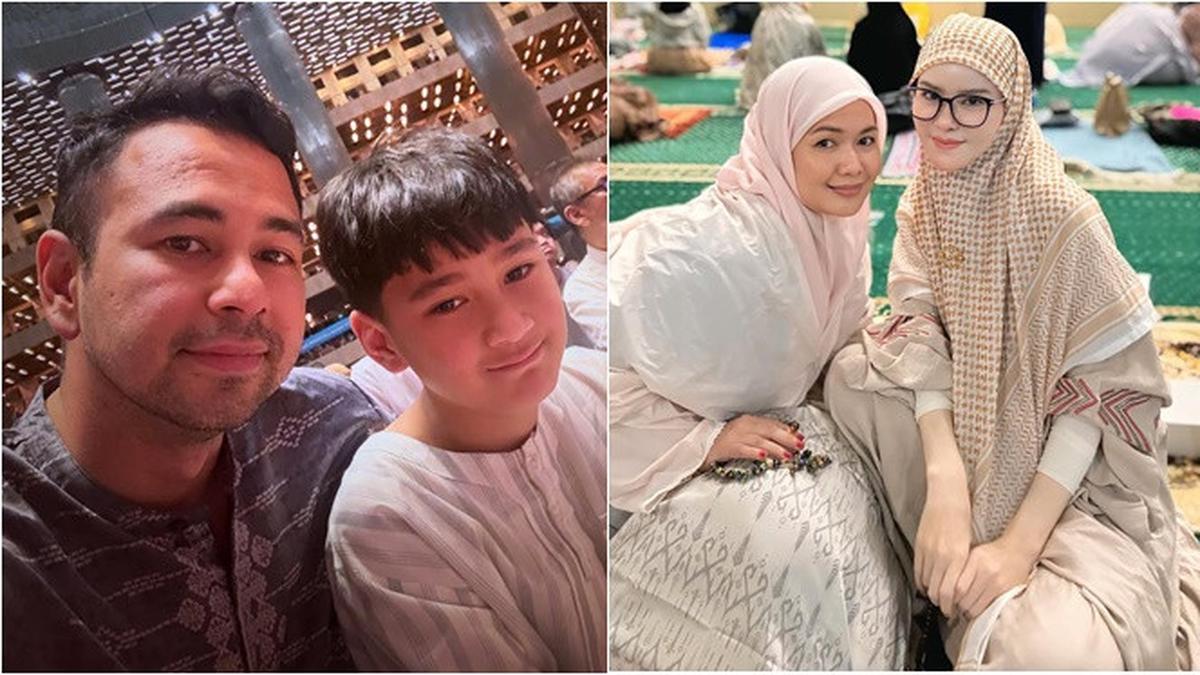 6 Potret Artis Itikaf di Masjid Ramadhan 2025, Raffi Ahmad hingga Angel Lelga