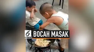 Banyak cara untuk menunjukkan rasa sayang pada orang-orang terkasih, dan memasak boleh jadi salah satunya. Lewat video yang tengah viral ini, menunjukkan bagaimana aksi seorang bocah memasak nasi goreng demi adiknya.