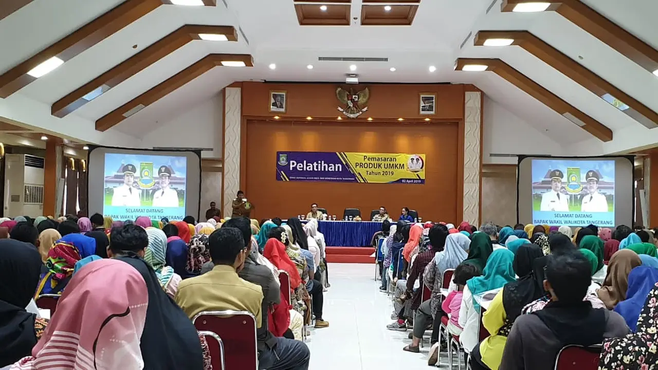 Pemkot Tangerang Bekali Pelaku UMKM di Kampung Tematik dengan Ilmu Pemasaran Online