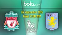 Liverpool vs Aston Villa (Bola.com/Samsul Hadi)
