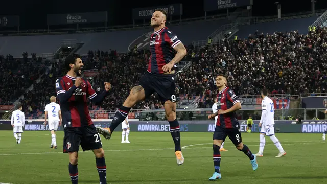 FOTO: Marko Arnautovic Bawa Bologna Taklukkan Sampdoria