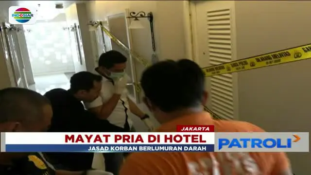 Seorang Pria Tewas Bersimbah Darah di Hotel Tamansari Jakarta Barat