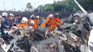 Proses Evakuasi Dua Helikopter Malaysia yang Tabrakan Saat Latihan
