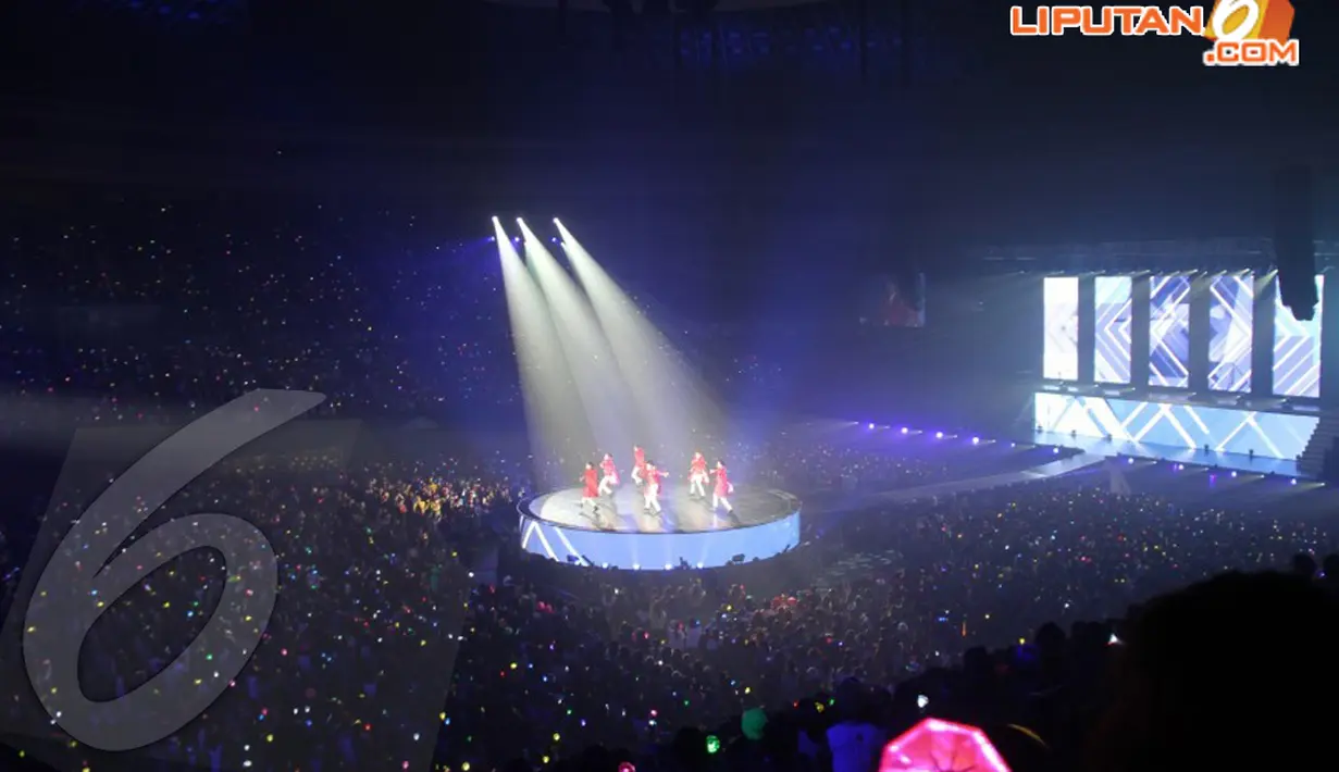 Serangkaian konser 2PM itu dimulai 27 Januari silam dengan menyapa Nagoya, kemudian dilanjutkan ke kota-kota lainnya di Jepang (JYP Entertainment)