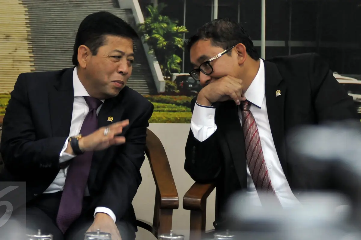 20150930-Ketua DPR Setya Novanto dan Wakil Ketua DPR Fadli Zon-Jakarta