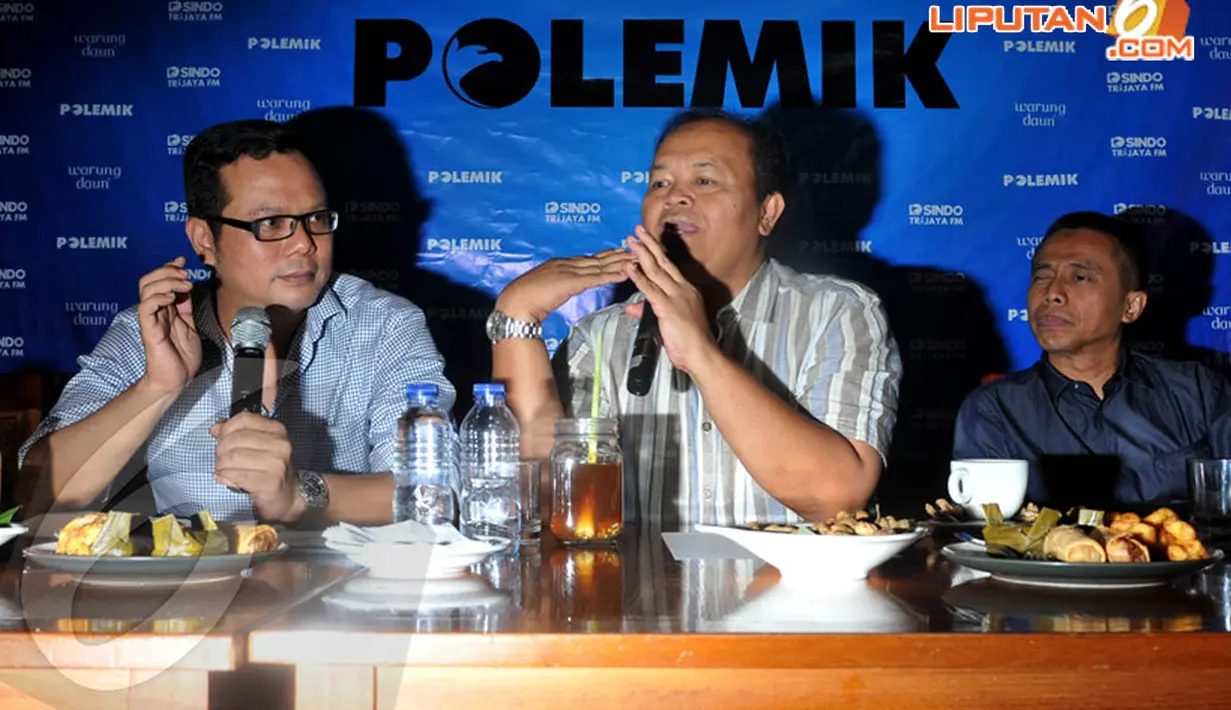Wakil Ketua Umum Partai Amanat Nasional (PAN) Dradjad Wibowo mengatakan ada empat partai politik yang secara intensif berupaya merealisasikan Koalisi Indonesia Raya (Liputan6.com/Johan Tallo)