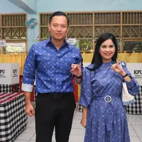 Annisa Pohan dan AHY (Sumber: Instagram/annisayudhoyono)