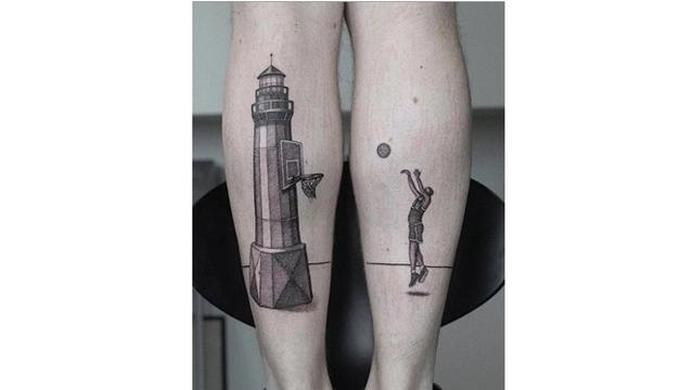 7 Desain Tato di Kaki Ini Unik Banget