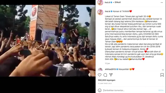 Inul Daratista Pernah Dilarang Gelar Konser Selama 2 Tahun di Taiwan, Berujung Diberi Tempat Spesial