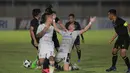 Penyerang Bali United, Ilija Spasojevic, tampak kecewa saat melawan Timnas Indonesia pada laga uji coba di Stadion Madya, Minggu (7/3/2021). (Bola.com/ Ikhwan Yanuar Harun)