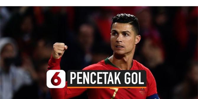 VIDEO: Cristiano Ronaldo Jadi Pencetak Gol Nomor 1 di Eropa
