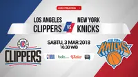 Los Angeles Clippers Vs New York Knicks (Bola.com/Adreanus Titus)