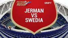 Berita video data dan fakta saat Jerman menang dramatis 2-1 atas Swedia di Grup F Piala Dunia 2018.