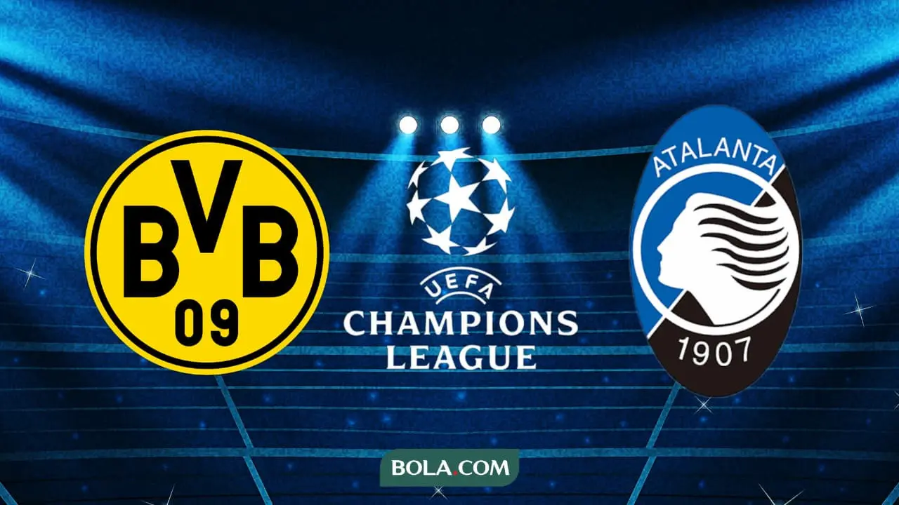 Playoff Knockout Liga Champions - Borussia Dortmund Vs Atalanta