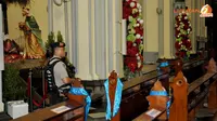 315 Polisi Amankan Misa Natal di Gereja Katedral