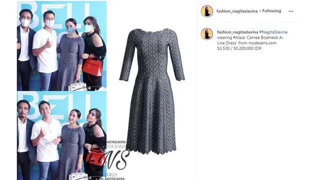 8 Outfit Nagita Slavina saat Hamil Ini Ditaksir Capai Puluhan Juta