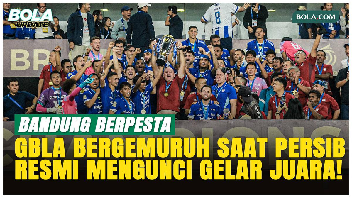 Detik-Detik Persib Bandung Kunci Gelar BRI Super League 2025/2026, Hattrick Juara!