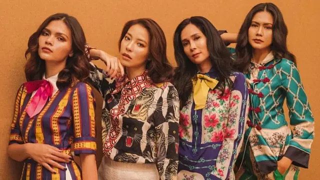 6 Pesona Loemongga Haoemasan, Mantan Gadis Sampul yang Kini Istri Menteri Perindustrian