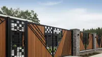7 Model Pagar Rumah Klasik Modern Motif Geometris Kontemporer, Elegan dan Kokoh