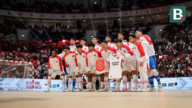 Foto: Timnas Futsal Indonesia Tumbangkan Australia dalam Laga Bersejarah di Indonesia Arena