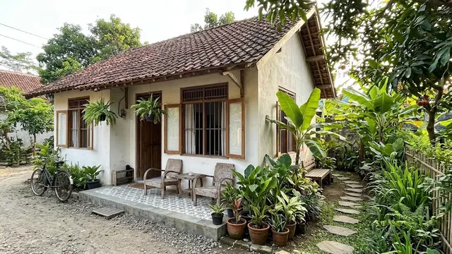 9 Rumah Desa Kecil Tapi Tetap Adem dan Terang, Nyaman untuk Hunian Sederhana
