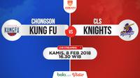 Chongson Kung Fu Vs CLS Knights (Bola.com/Adreanus Titus)