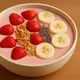 ilustrasi&nbsp;Smoothie Bowl Buah dan Yogurt/image generated by AI