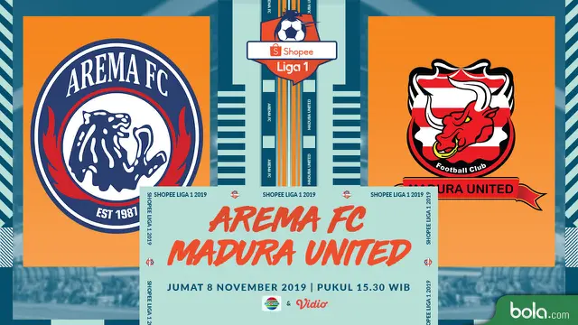 Arema FC Vs Madura United