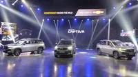 Chevrolet Captiva berbasis Wuling Almaz diperkenalkan di Thailand. (Komar Johari)