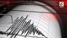 Gempa magnitudo 5,4 menggoyang Sukabumi, Jawa Barat. Gempa tidak menimbulkan potensi tsunami, namun terasa hingga Jakarta.