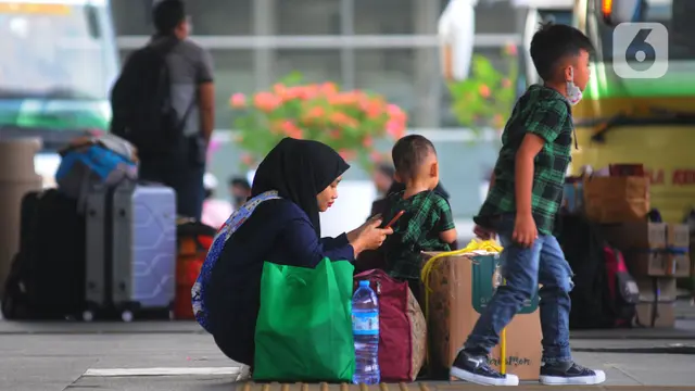 Terminal Pulo Gebang Belum Ada Lonjakan Mudik Lebaran