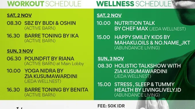 Weekend Workout Wellness