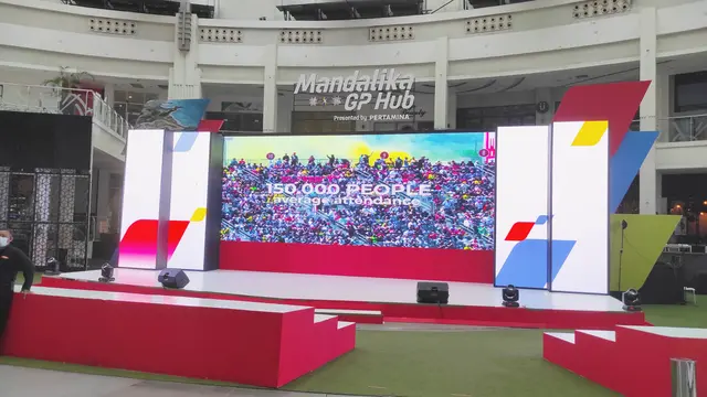 Foto: Kick Off Mandalika GP Hub di Epicentrum Walk Mall