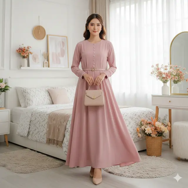 Model Baju Lebaran Tanpa Hijab Tapi Tetap Sopan