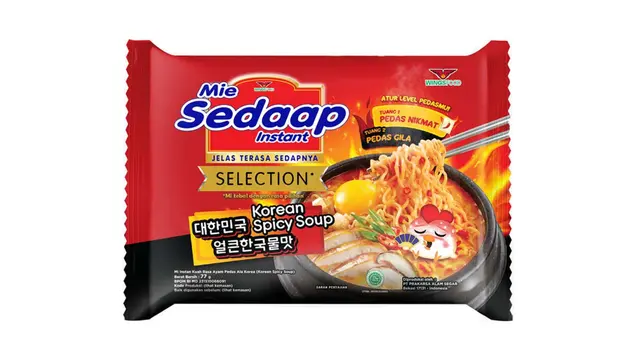 Mie Sedaap Korean Spicy Soup