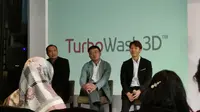 Peluncuran LG TurboWash 3D di Jakarta, Kamis (1/8/2019). (Liputan6.com/ Andina Librianty )