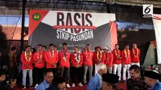 15 Atlet Asian Games disambut meriah saat kembali ke Kampus. Hanifan Peraih emas dicabang pencak silat mendapat beasiswa S2 dari RektorSTKIP Pasundan