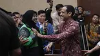 Mantan Menteri Pendidikan, Kebudayaan, Riset dan Teknologi (Mendikbudristek), Nadiem Makarim sesaat sebelum menjalani persidangan lanjutan di Pengadilan Tindak Pidana Korupsi Jakarta (Tipikor) Jakarta, Senin (2/2/2026). Mantan Menteri Pendidikan, Kebudayaan, Riset dan Teknologi (Mendikbudristek), Nadiem Makarim kembali menjalani sidang kasus dugaan korupsi pengadaan laptop chromebook. (Kapanlagi.com/Budy Santoso)