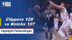 Six Clippers skor 15+ poin karena Los Angeles mengalahkan New York 128 - 107