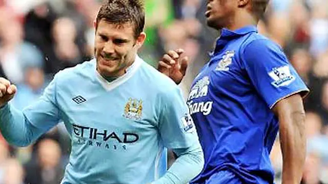 Gelandang Manchester City James Milner