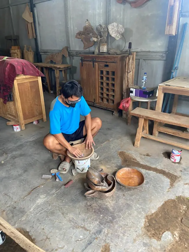 Seni Kayu Recycle Nangoma Tembus Pasar Global Lewat Digitalisasi BRI