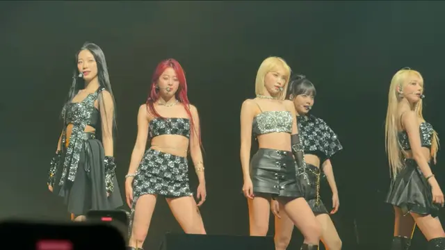 Le Sserafim di panggung Coachella 2024. [Foto: YouTube/ al51723]