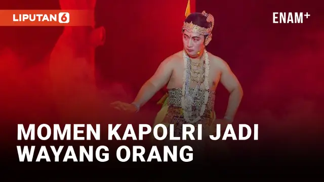 Kapolri Listyo Sigit Pamerkan Momen Berakting Jadi Wayang Orang di TIM