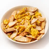 ilustrasi telur sosis/chenfengchen/Shutterstock