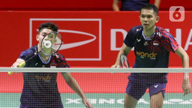 Bungkam Ganda Putra Thailand, Fajar/Rian ke Final Indonesia Masters 2025