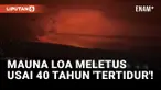 Mauna Loa, Gunung Berapi Aktif Terbesar Meletus untuk Pertama Kalinya dalam 40 Tahun
